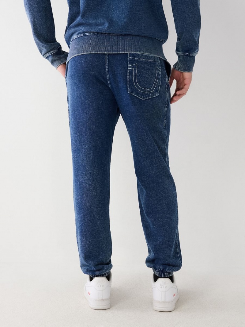 Indigo True Religion Indigo Big T Jogger | 0128-KYVIZ