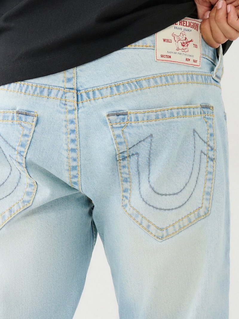 Khost Light Wash True Religion Geno Big T Slim Jeans 32\