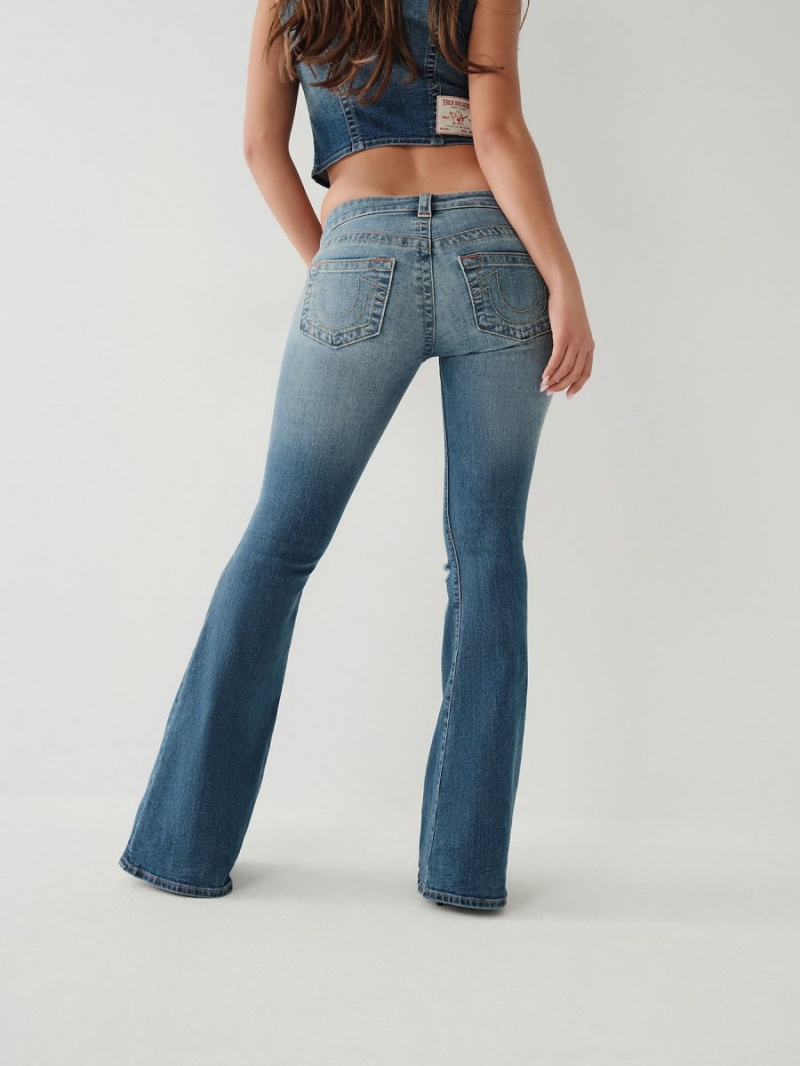 Lovers Cove W/ Destroy True Religion Carrie Low Rise Flare Jeans | 4315-GLOJU