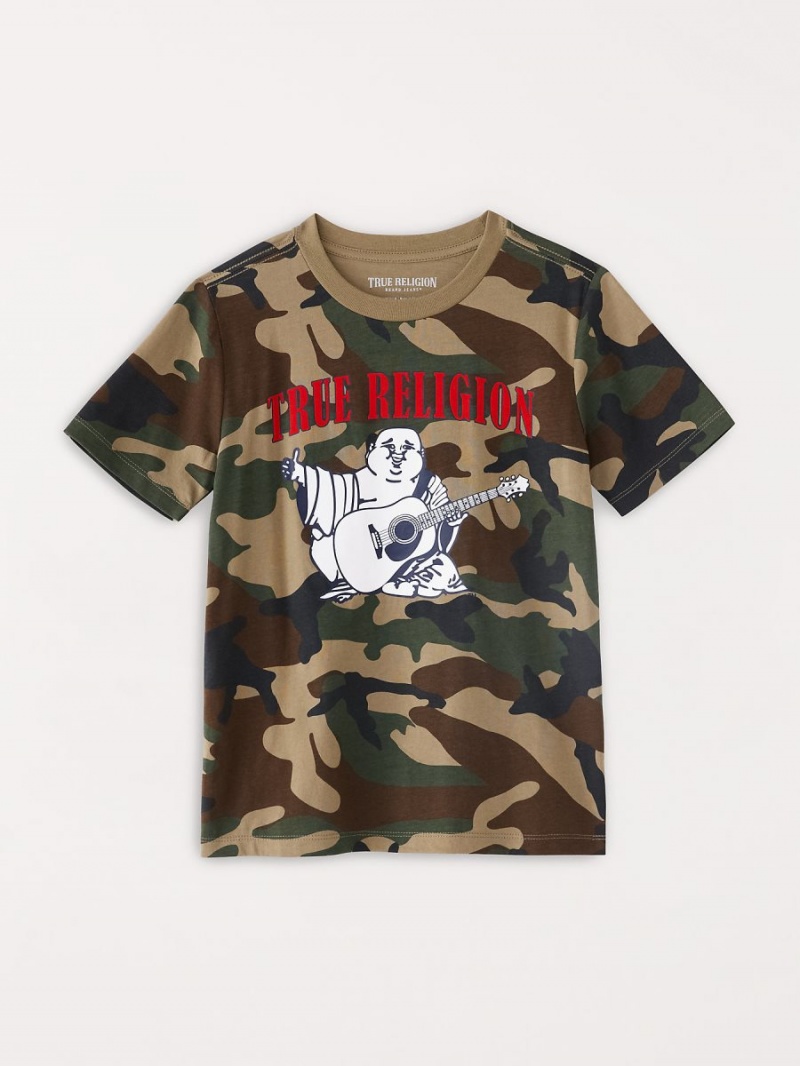 MULTI True Religion Boys Buddha Logo T Shirts | 1675-XPLUK