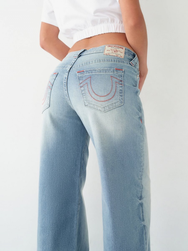 Malibu True Religion Bobbi Baggy Jeans | 0185-EYPIA