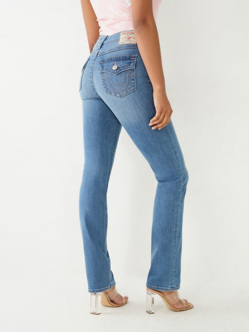 Medium Dasher True Religion Billie Straight Jeans | 2915-KLTAM