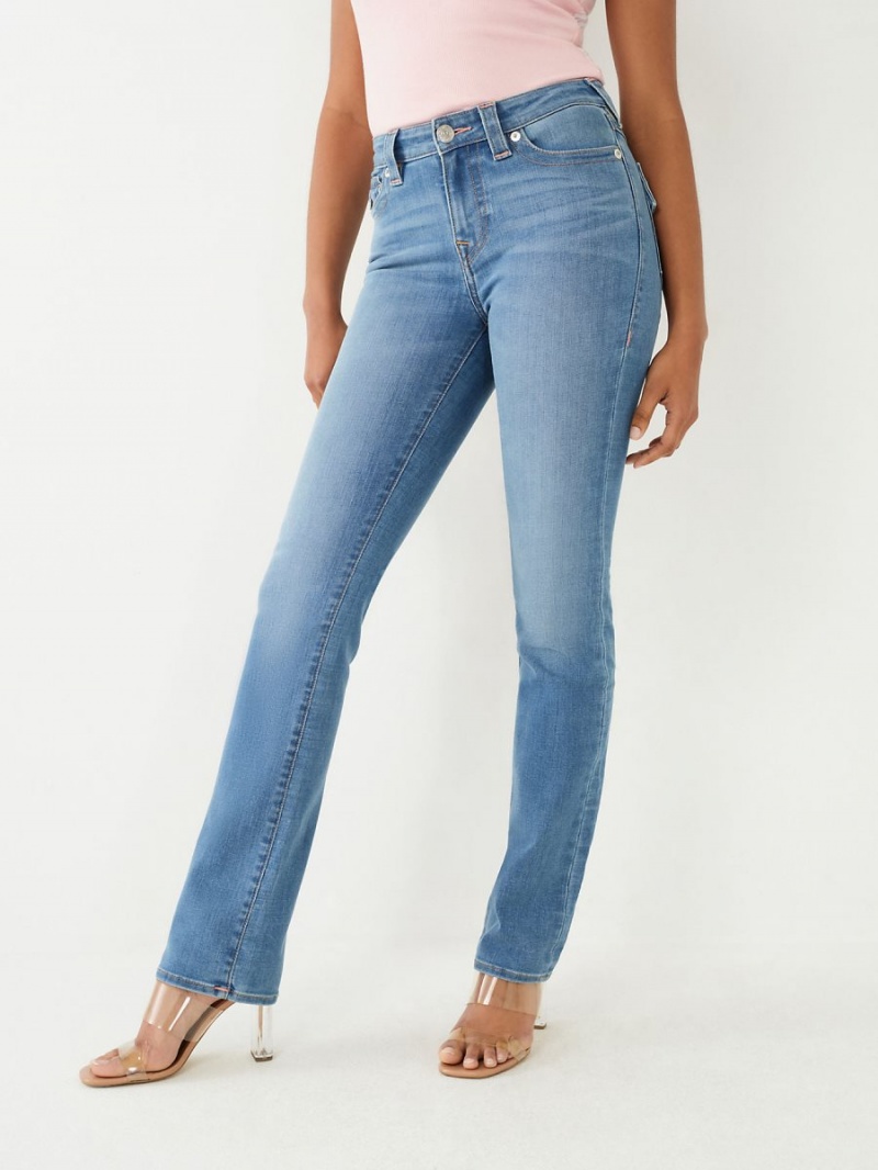 Medium Dasher True Religion Billie Straight Jeans | 2915-KLTAM