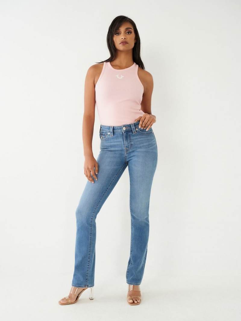 Medium Dasher True Religion Billie Straight Jeans | 2915-KLTAM