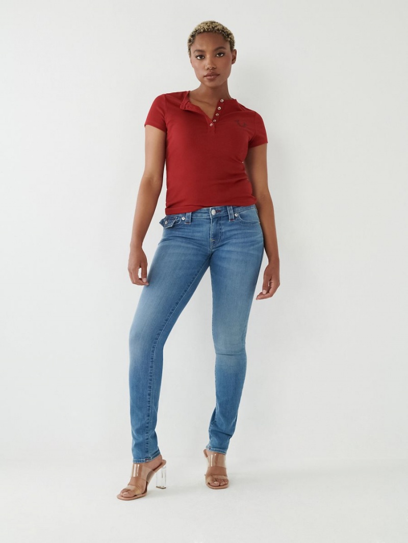 Medium Dasher True Religion Stella Low Rise Skinny Jeans | 2614-FYWEK