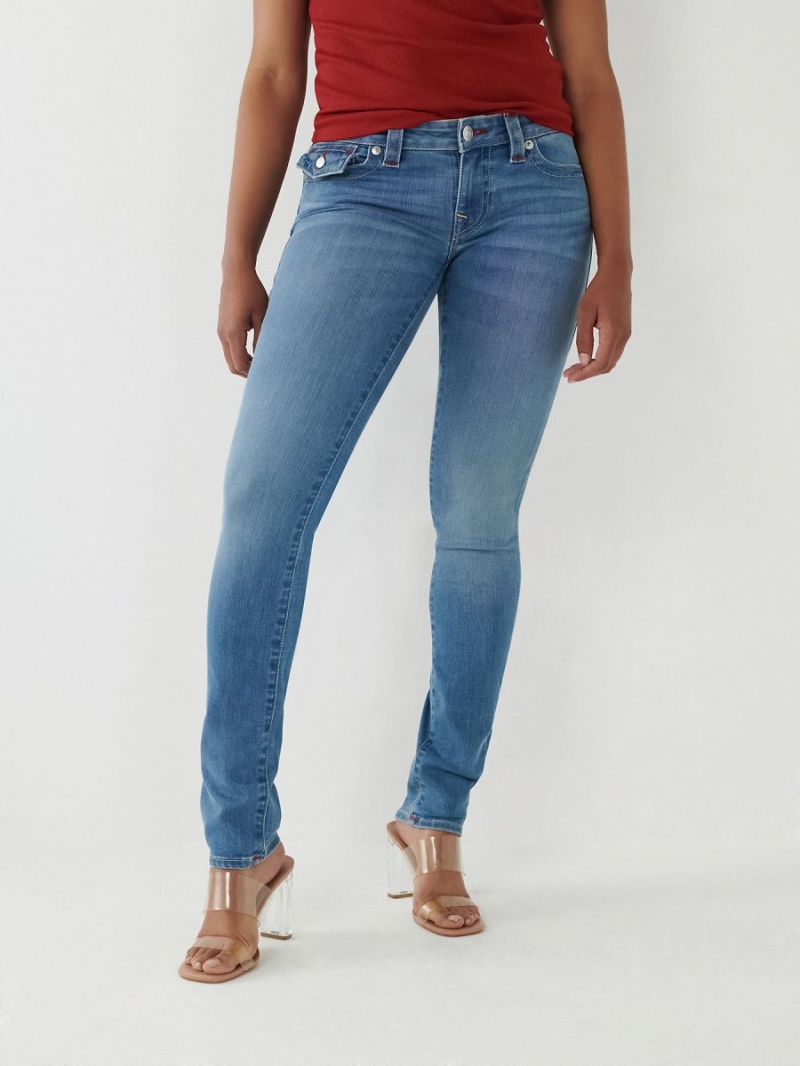 Medium Dasher True Religion Stella Low Rise Skinny Jeans | 2614-FYWEK