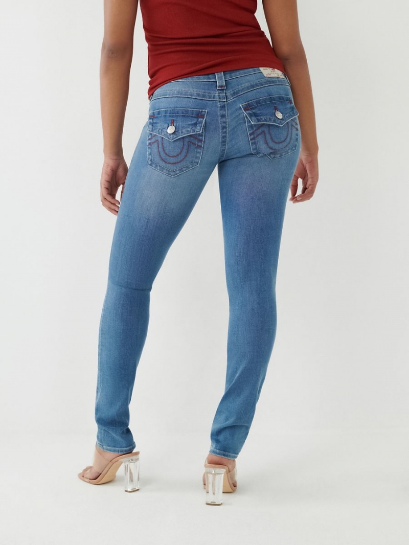 Medium Dasher True Religion Stella Low Rise Skinny Jeans | 2614-FYWEK