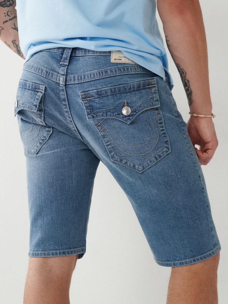 Medium Duster True Religion Ricky Straight Shorts | 1597-WYDKM