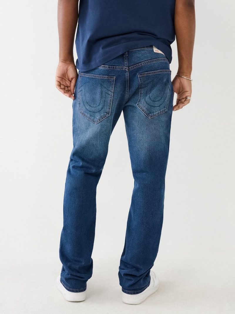 Medium Flake True Religion Ricky Straight Jeans | 0357-BGQCF