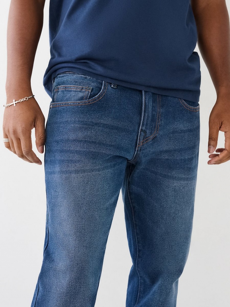 Medium Flake True Religion Ricky Straight Jeans | 0357-BGQCF