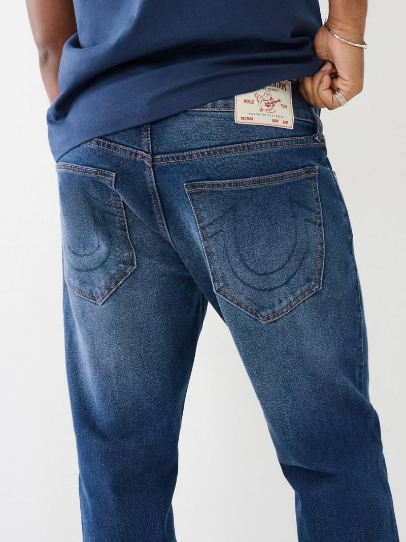 Medium Flake True Religion Ricky Straight Jeans | 0357-BGQCF