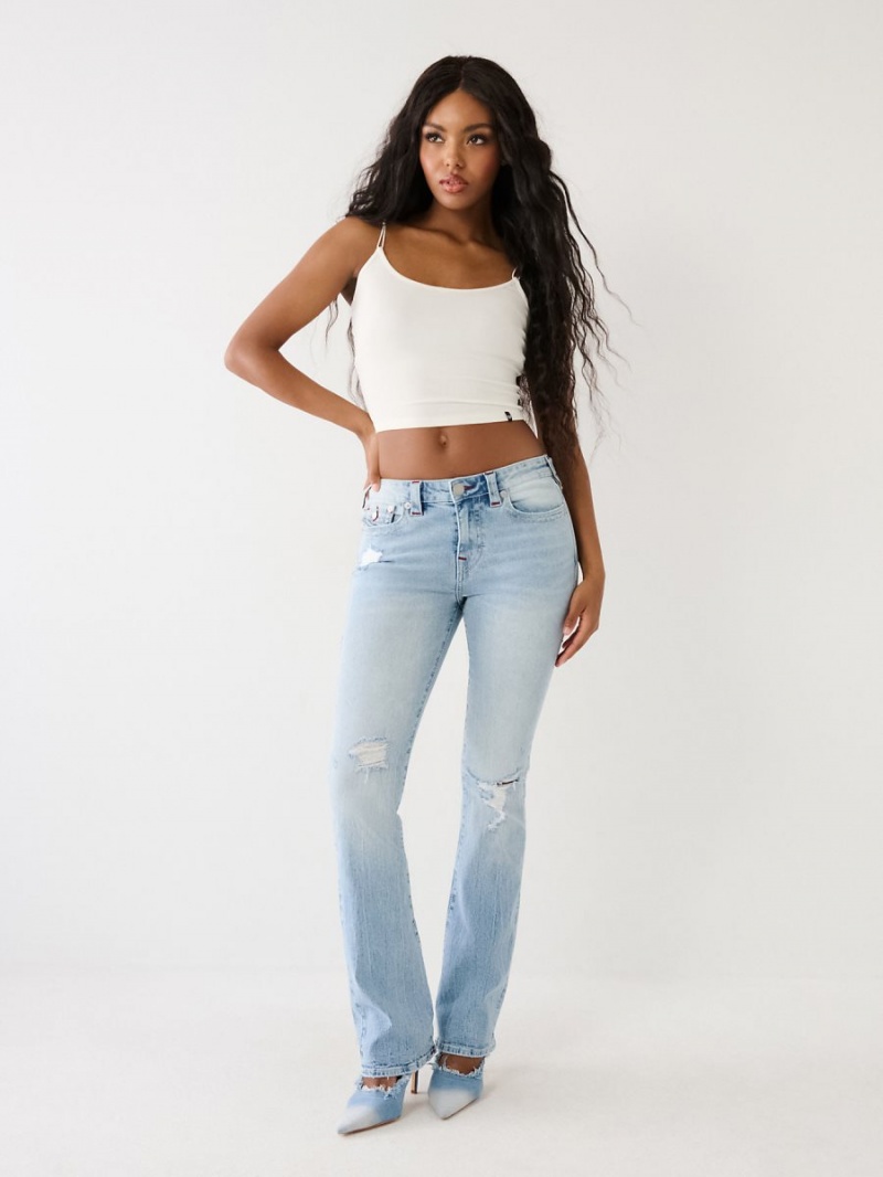 Mimosa W Destroy True Religion Becca Bootcut Jeans | 8456-FYZHK