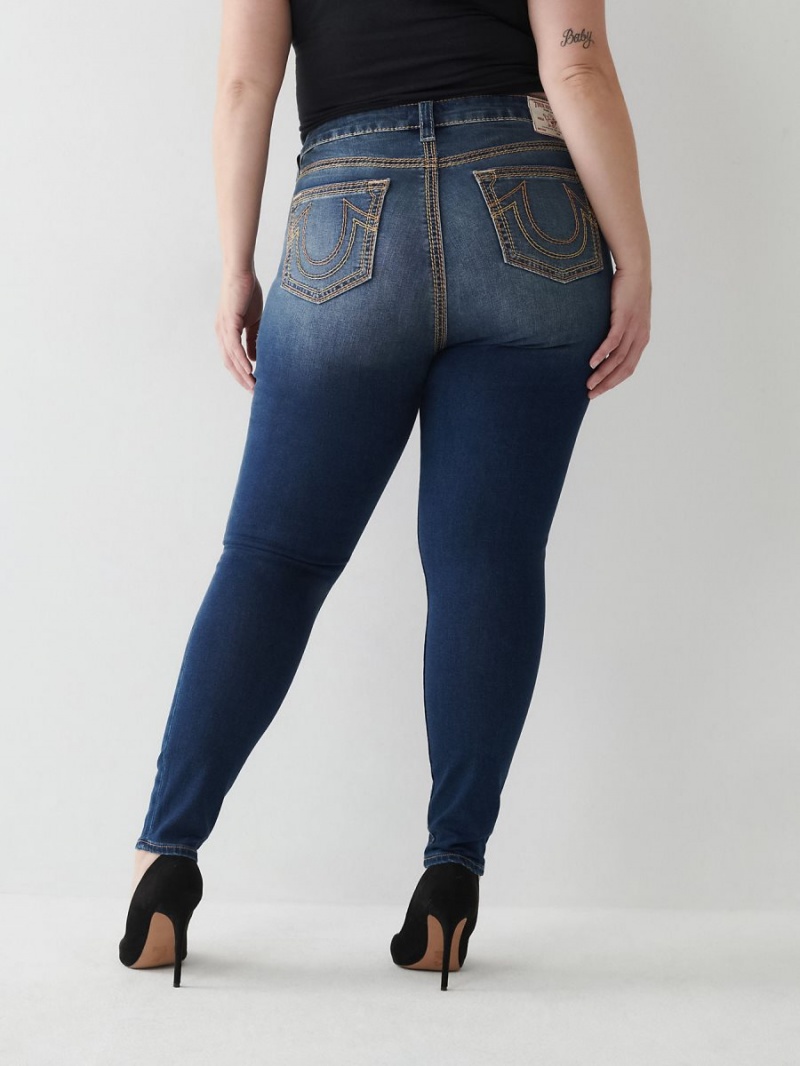 Mockingbird True Religion Jennie Super Q Curvy Skinny Jeans | 9038-IYZVQ