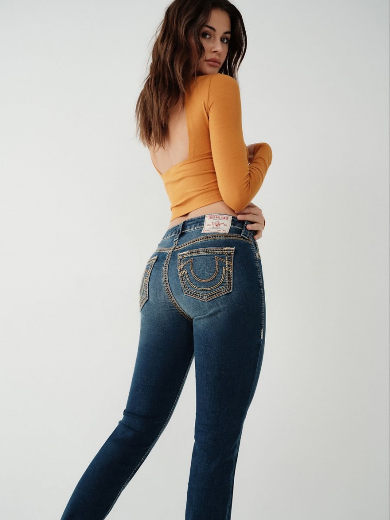 Mockingbird True Religion Jennie Super Q Curvy Skinny Jeans | 9038-IYZVQ