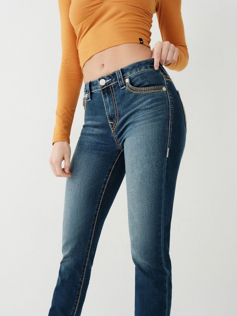 Mockingbird True Religion Jennie Super Q Curvy Skinny Jeans | 9038-IYZVQ