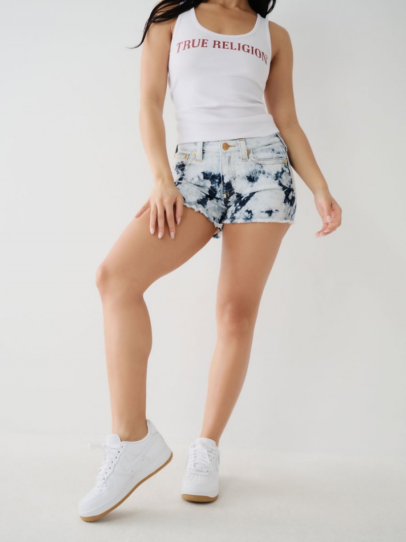 Mojave Sunrise True Religion Maisie Shorts | 3710-BYEKA