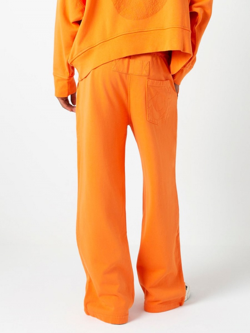 Orange True Religion Sebastien Ami X Big Rick Sweat Pants | 4209-KBZNL