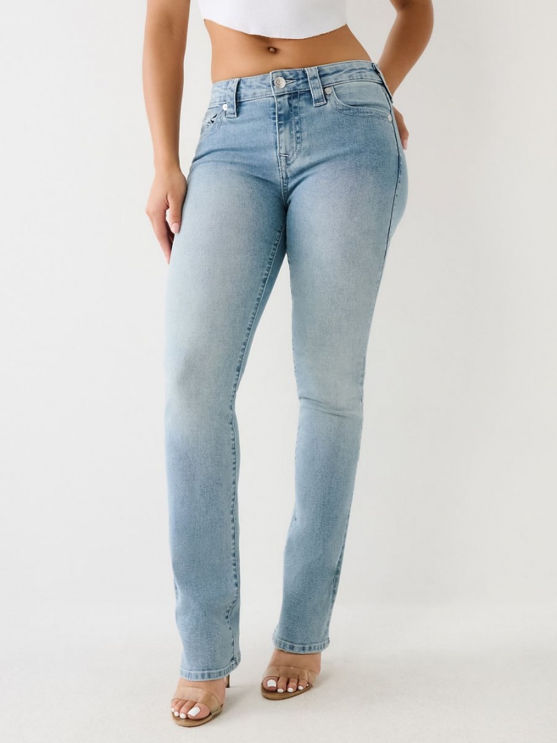 Peak Spot True Religion Billie Straight Jeans | 0956-NZGVO