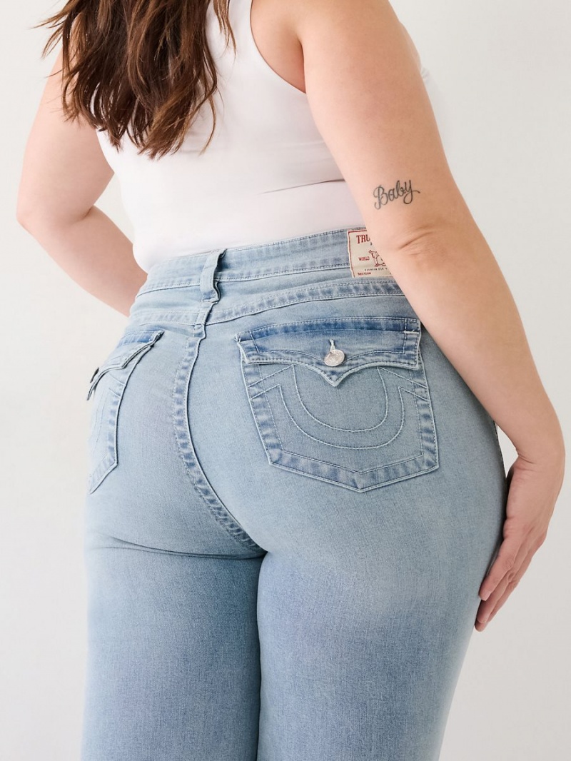 Peak Spot True Religion Plus Becca Bootcut Jeans | 9481-USDVQ