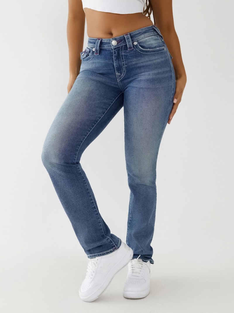 Scenic Route True Religion Billie Straight Jeans | 9160-IPOGC