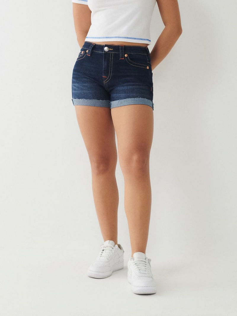 Sierra Moon True Religion Jennie Curvy Shorts | 8362-RJLAO